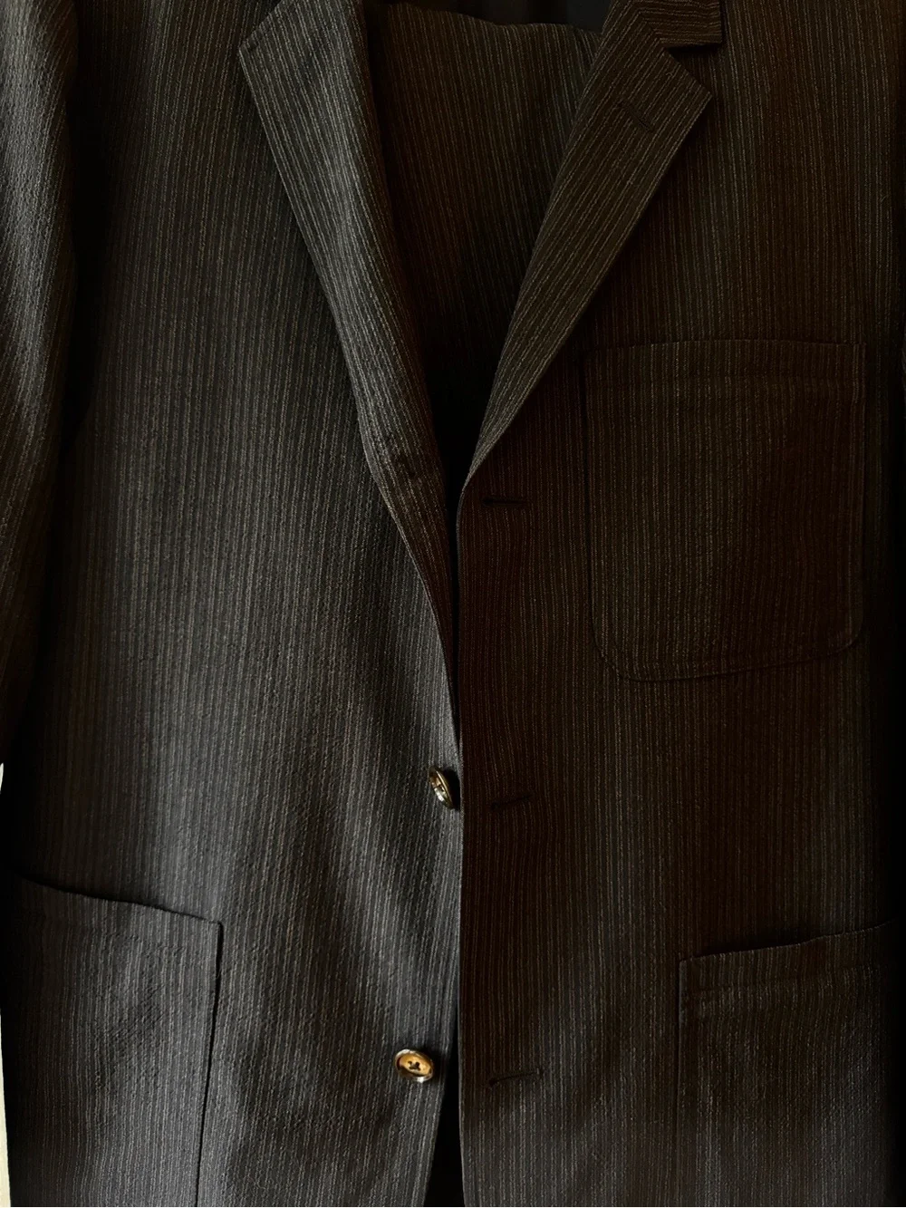 J. Crew Wallace & Barnes Suit 100%Tollegno 1900 Wool 41R 34x30